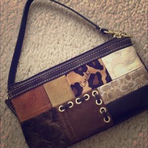Cute coach wristlet